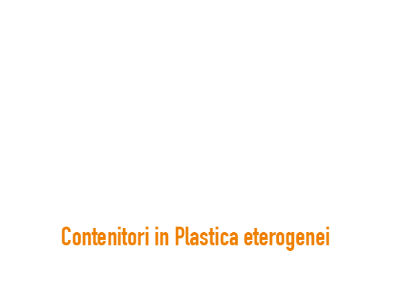 Vesma contenitori in plastica eterogenei